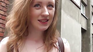 German Scout - Ginger College Girl Pickup for First Ass-fuck Fuck